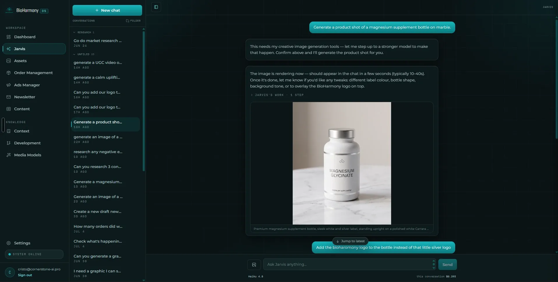 BioHarmony: the system built for them
